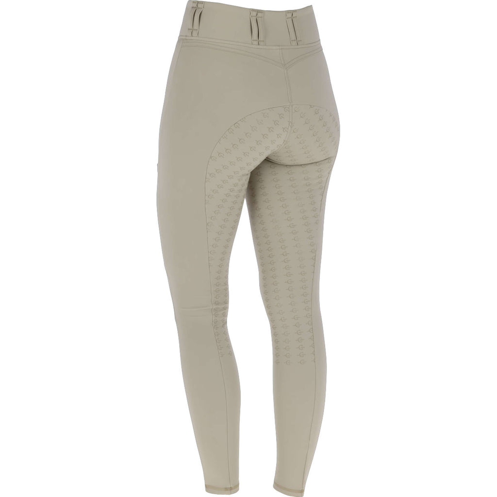 Covalliero Legging de Equitación Full Grip AW26 Beige