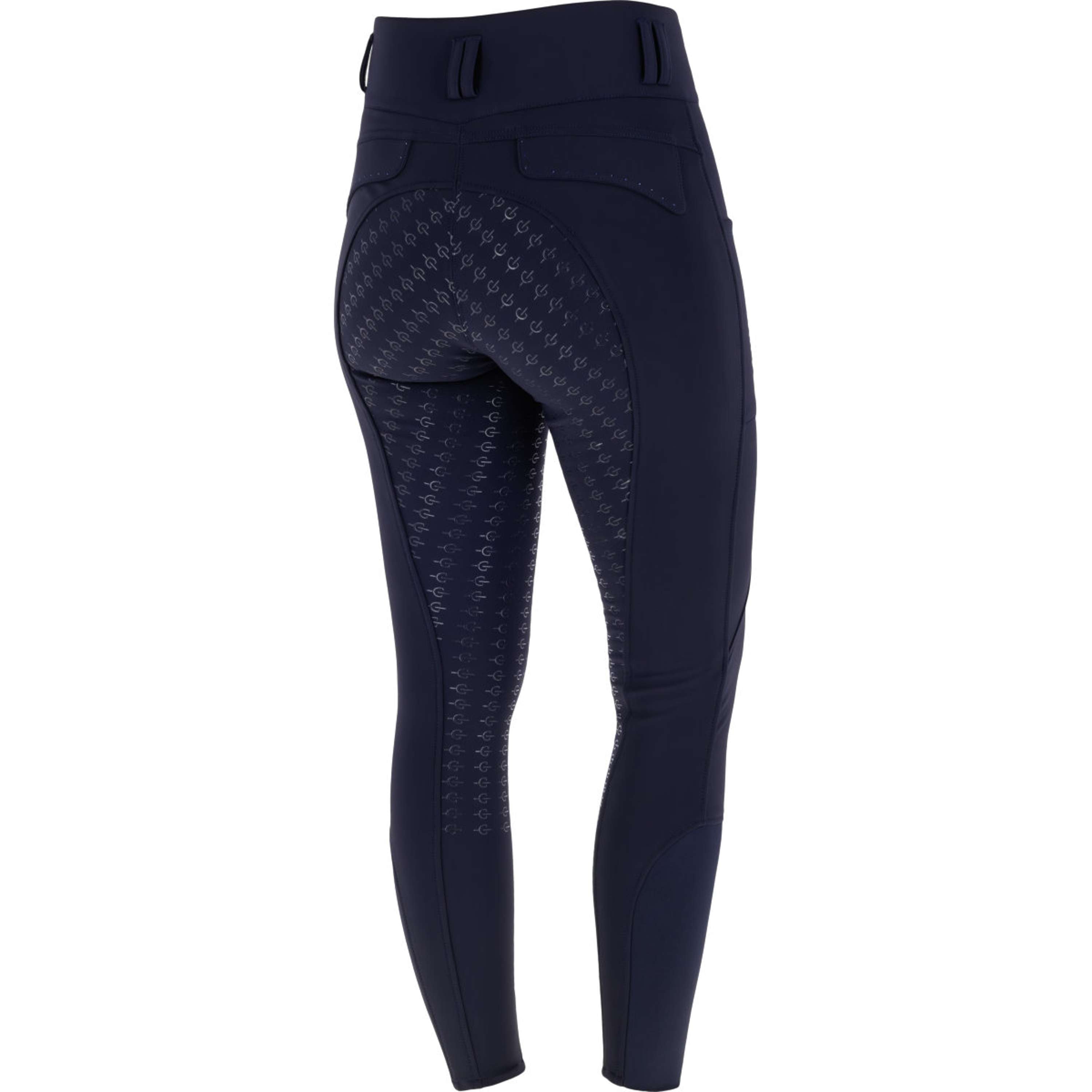 Covalliero Pantalón de Equitación Hight Waist Full Grip AW26 Dark Navy