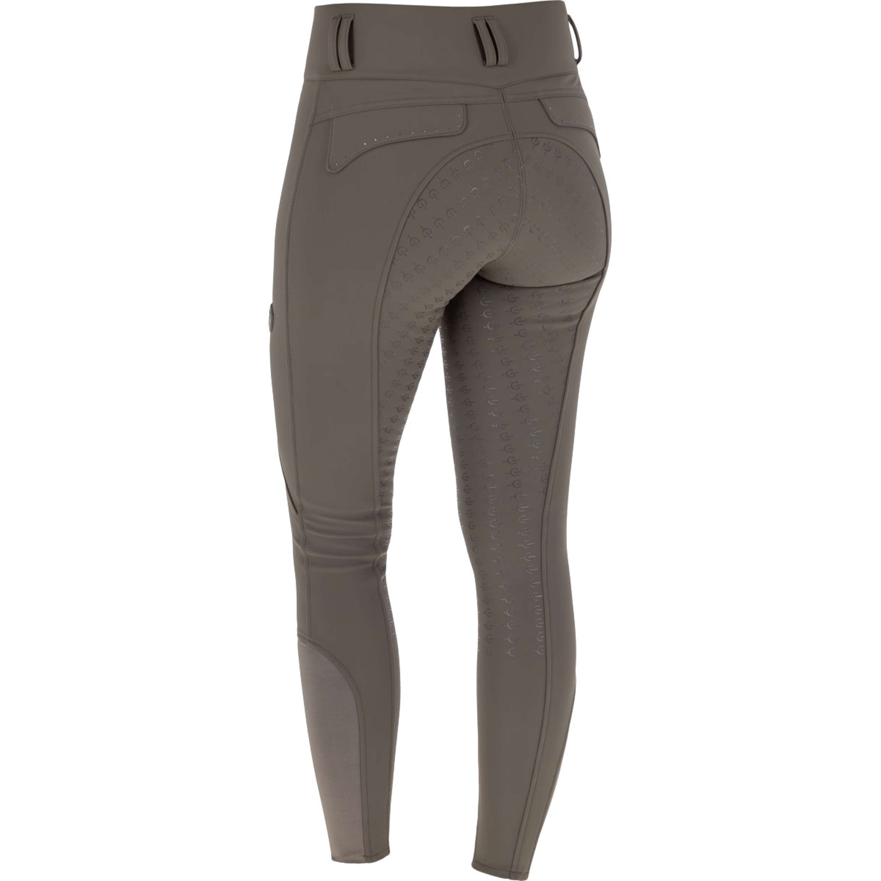 Covalliero Pantalón de Equitación Hight Waist Full Grip AW26 Milky Chocolate
