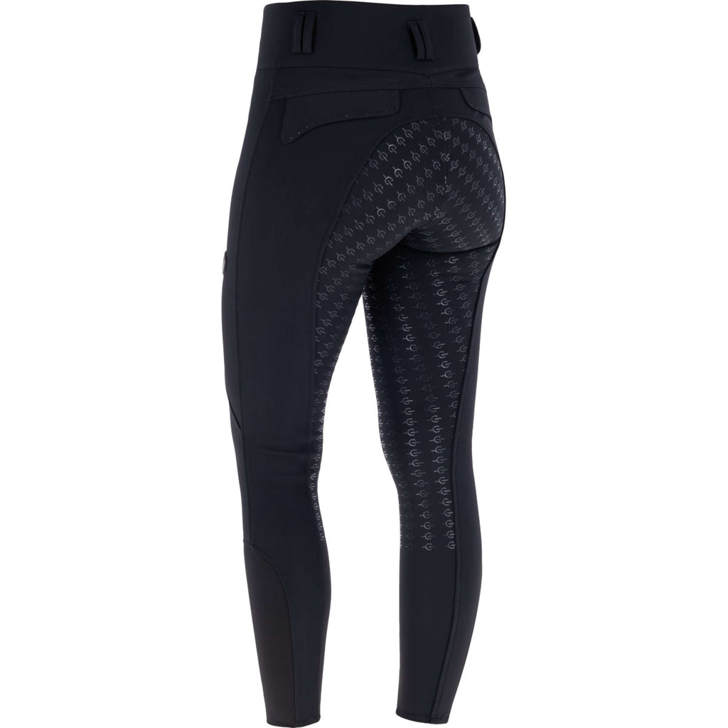 Covalliero Pantalón de Equitación Hight Waist Full Grip AW26 Negro