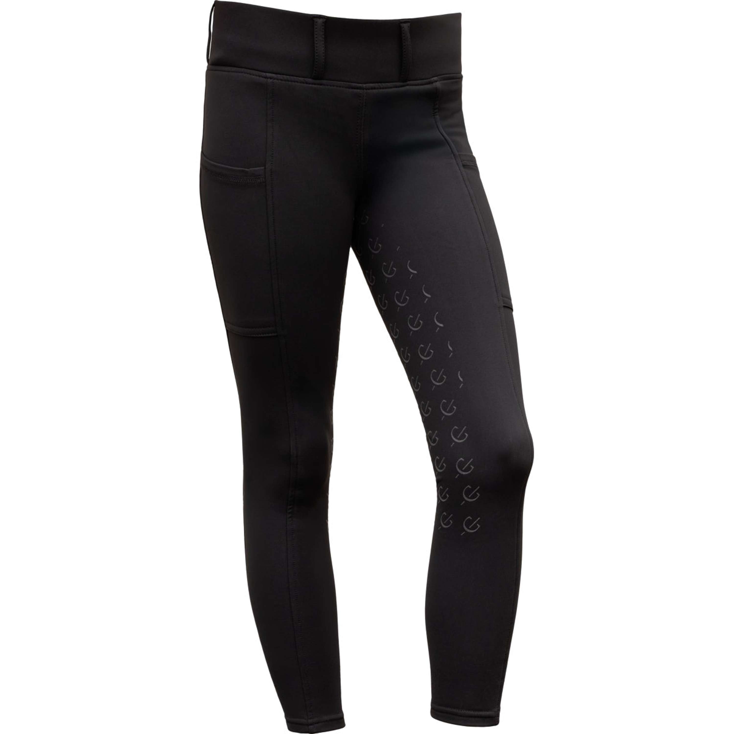 Covalliero Legging de Equitación Full Grip AW26 Kids Negro