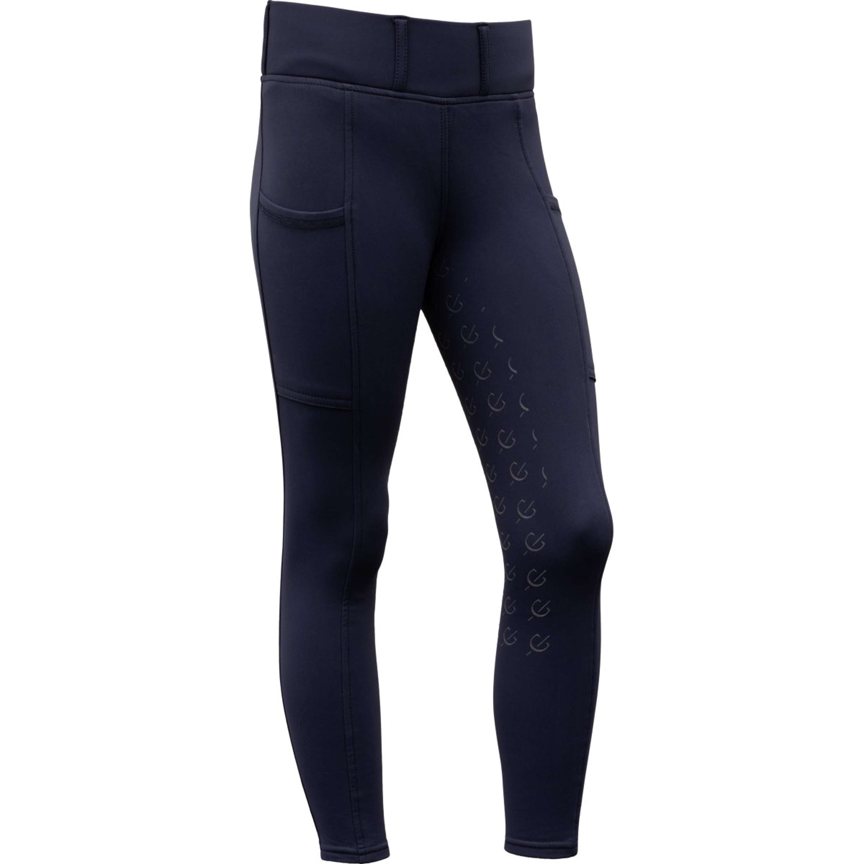 Covalliero Legging de Equitación Full Grip AW26 Kids Dark Navy