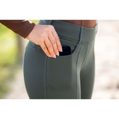 Covalliero Legging de Equitación Verde Jade