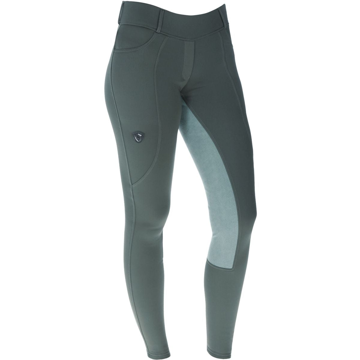 Covalliero Legging de Equitación Verde Jade
