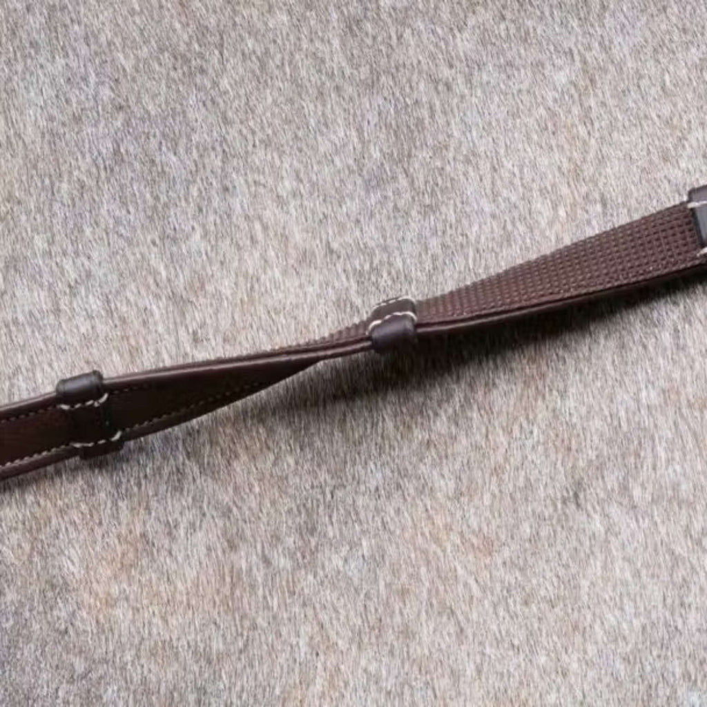 Dyon Riendas Hunter 5/8 con Topes de Cuero Marron