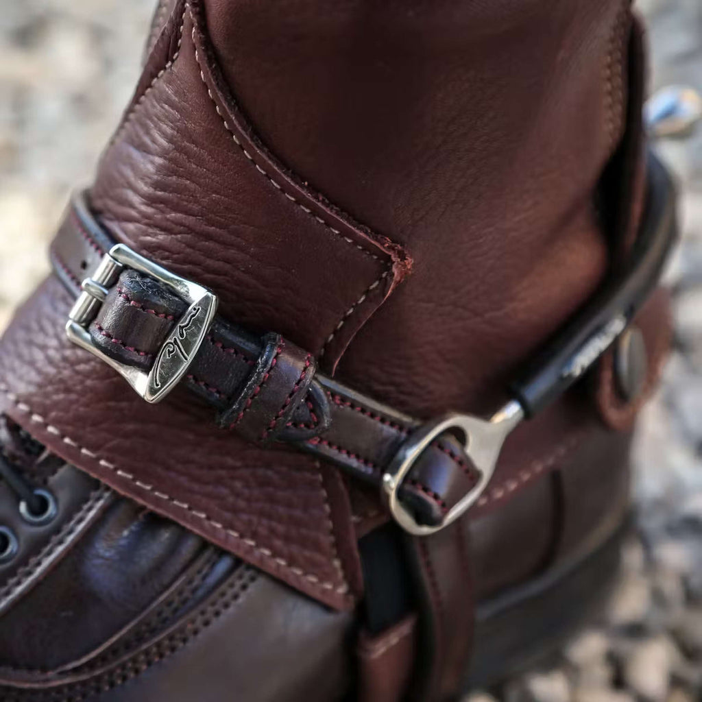 Dyon Correas para espuelas Marron