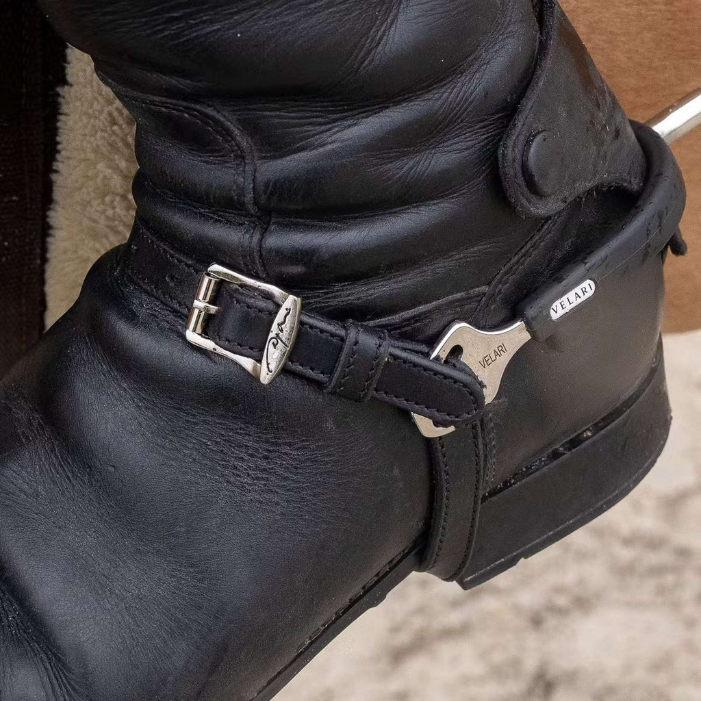 Dyon Correas para espuelas Negro