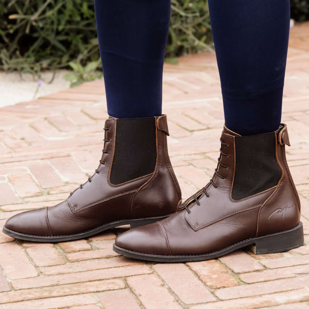 Dyon Botines Front laces Marron