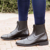 Dyon Botines Front Zipper Negro