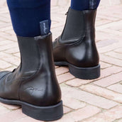 Dyon Botines Front Zipper Negro