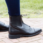 Dyon Botines Front Zipper Negro