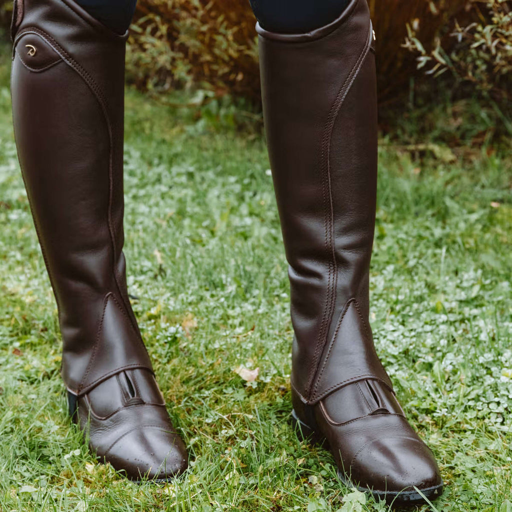Dyon Botines Front Zipper Marron