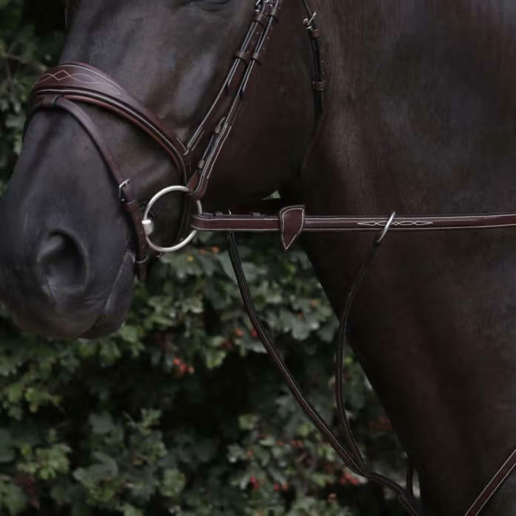 Dyon Riendas US Collection 1/2 Caucho Marron