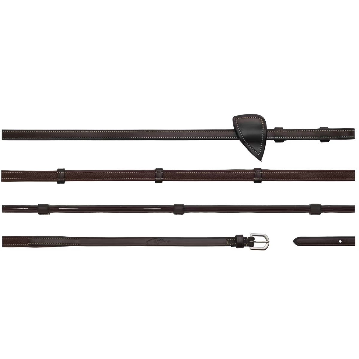 Dyon Riendas Leather Working Collection 1/2 con Asas Marron