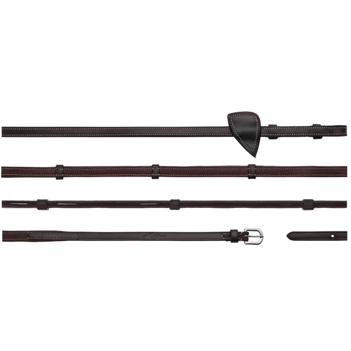 Dyon Riendas Leather Working Collection 1/2 con Asas Marron