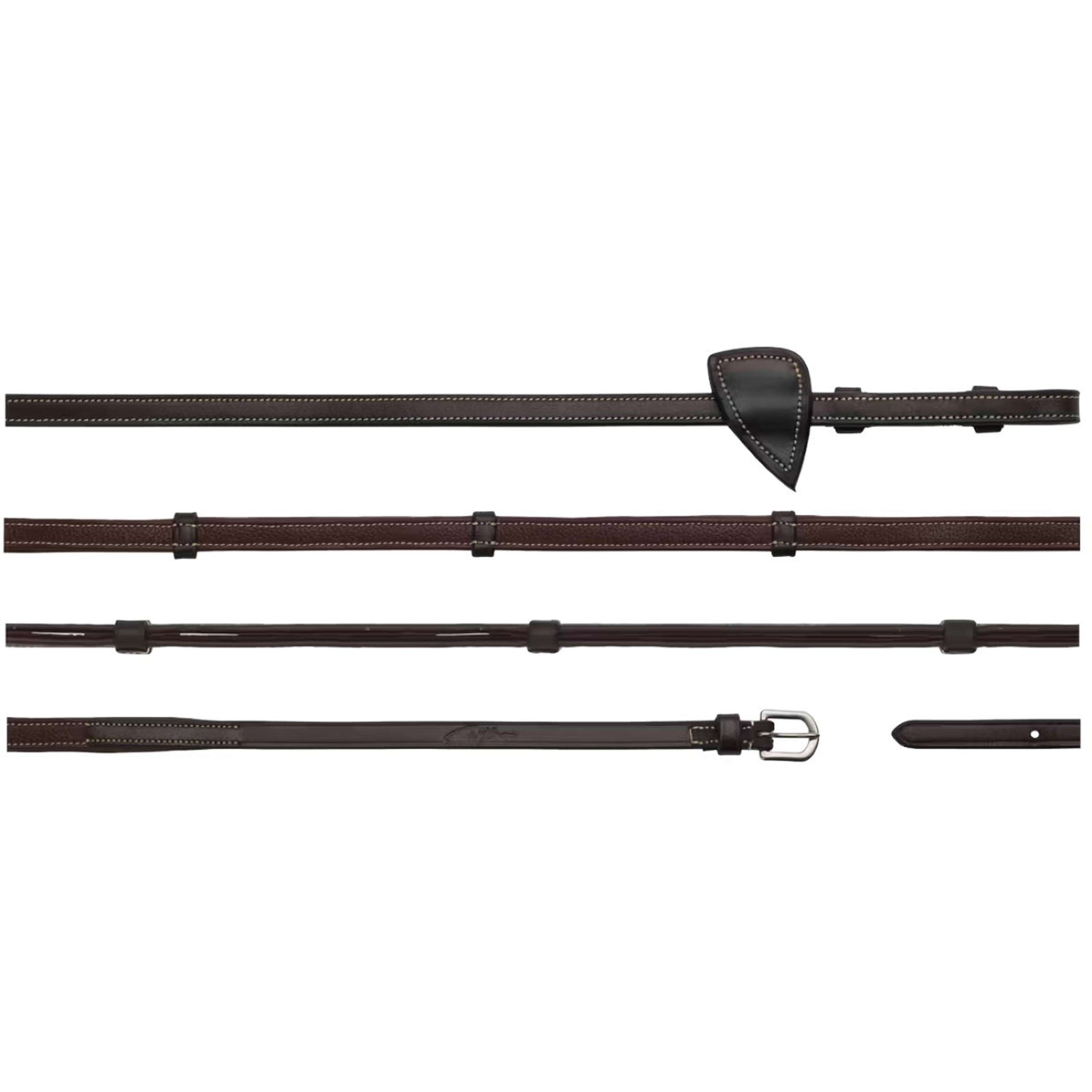 Dyon Riendas Leather Working Collection 1/2 con Asas Marron