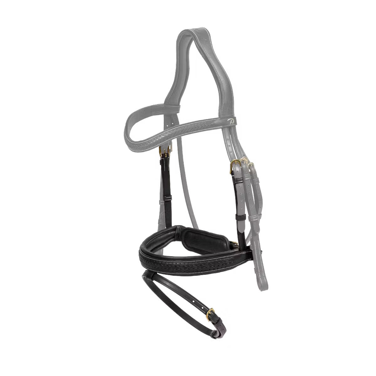Dyon Cabezada Pull-Back Trenzado Negro