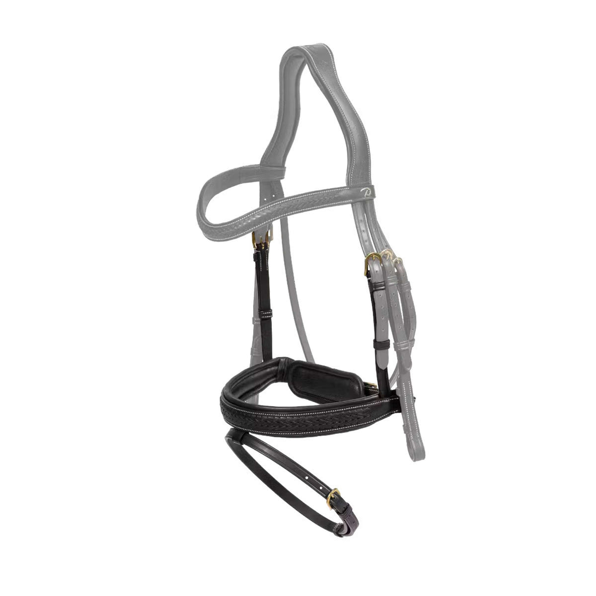 Dyon Cabezada Pull-Back Trenzado Negro