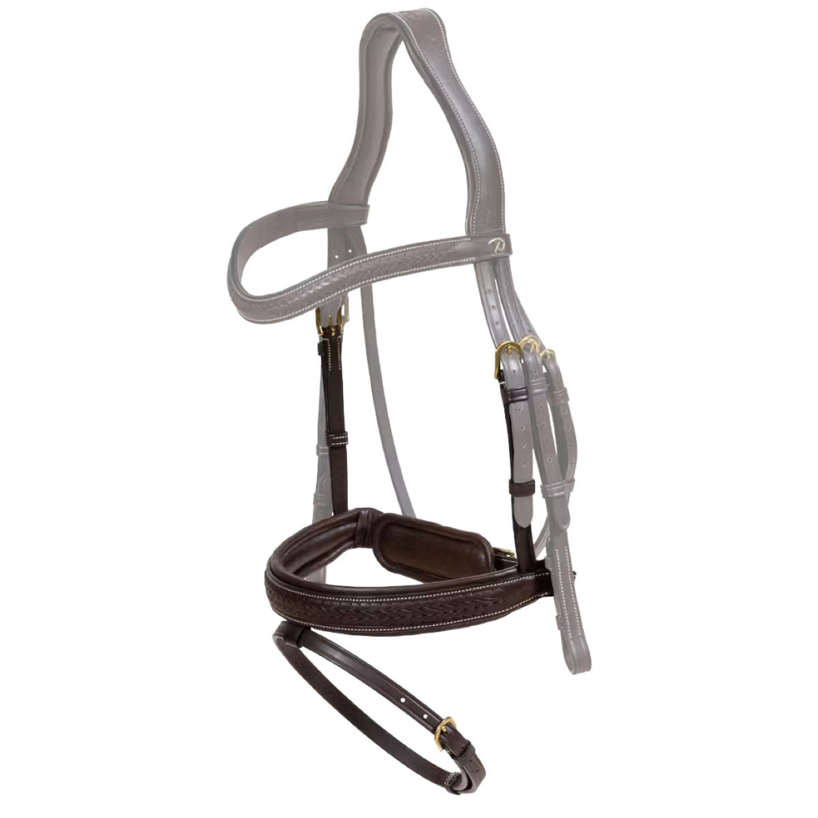 Dyon Cabezada Pull-Back Trenzado Marron