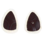Dyon Protectores de Arneses de Pecho 5 points New English Piel Sintética de Oveja Marron