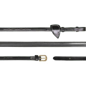 Dyon Riendas Rubber 1/2 Negro