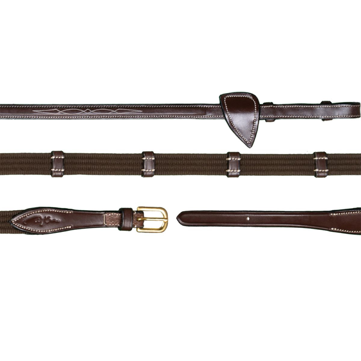 Dyon Riendas 5/8 Marron