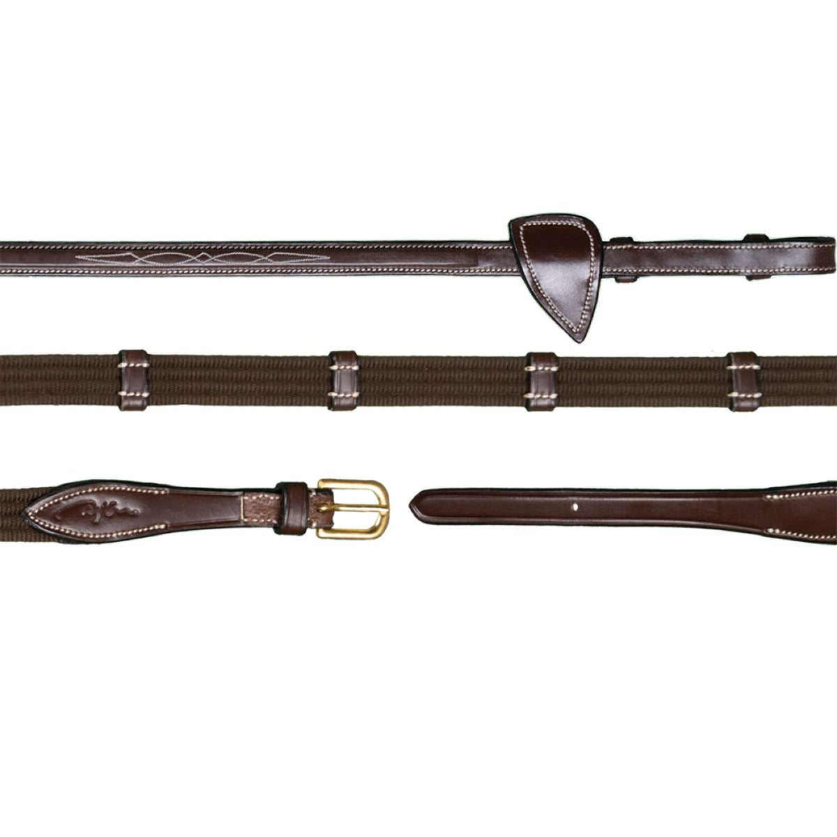Dyon Riendas 5/8 Marron