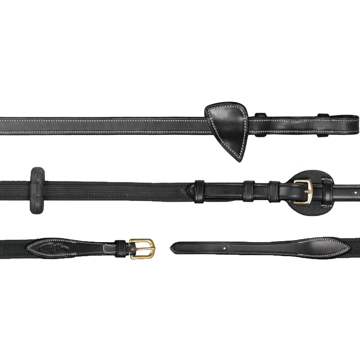 Dyon Riendas 5/8 Ajustable Negro