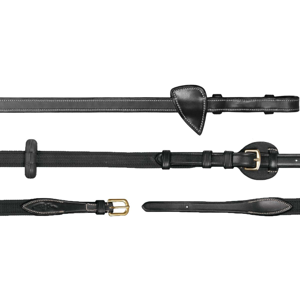 Dyon Riendas 5/8 Ajustable Negro