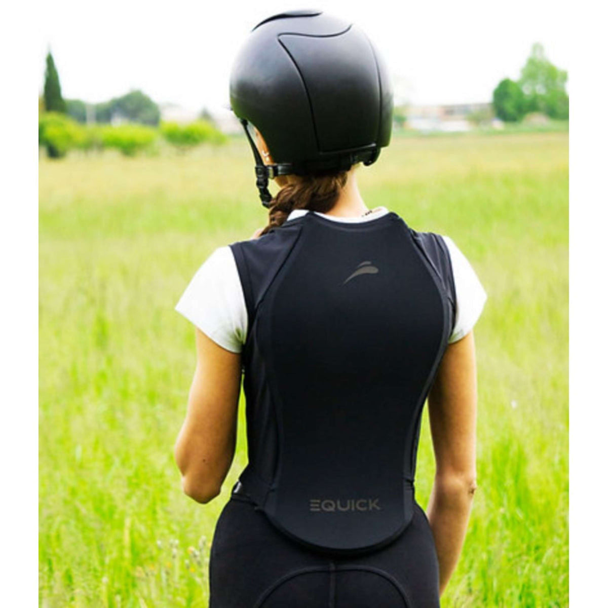 eQuick Protector de Espalda CB Negro