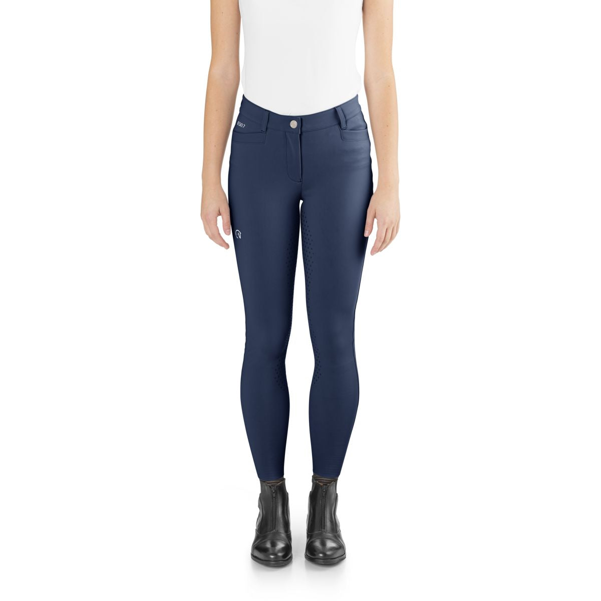 Ego7 Pantalón de Equitación Jumping EJ Acero Azul