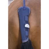 EQUITHÈME Protector de Cola Tyrex 600D Marino/Gris Puntos