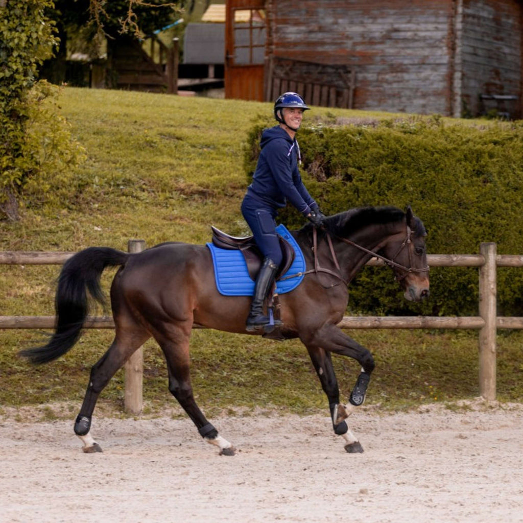 K by EQUITHÈME Mantilla Triton Saltando Azul Real