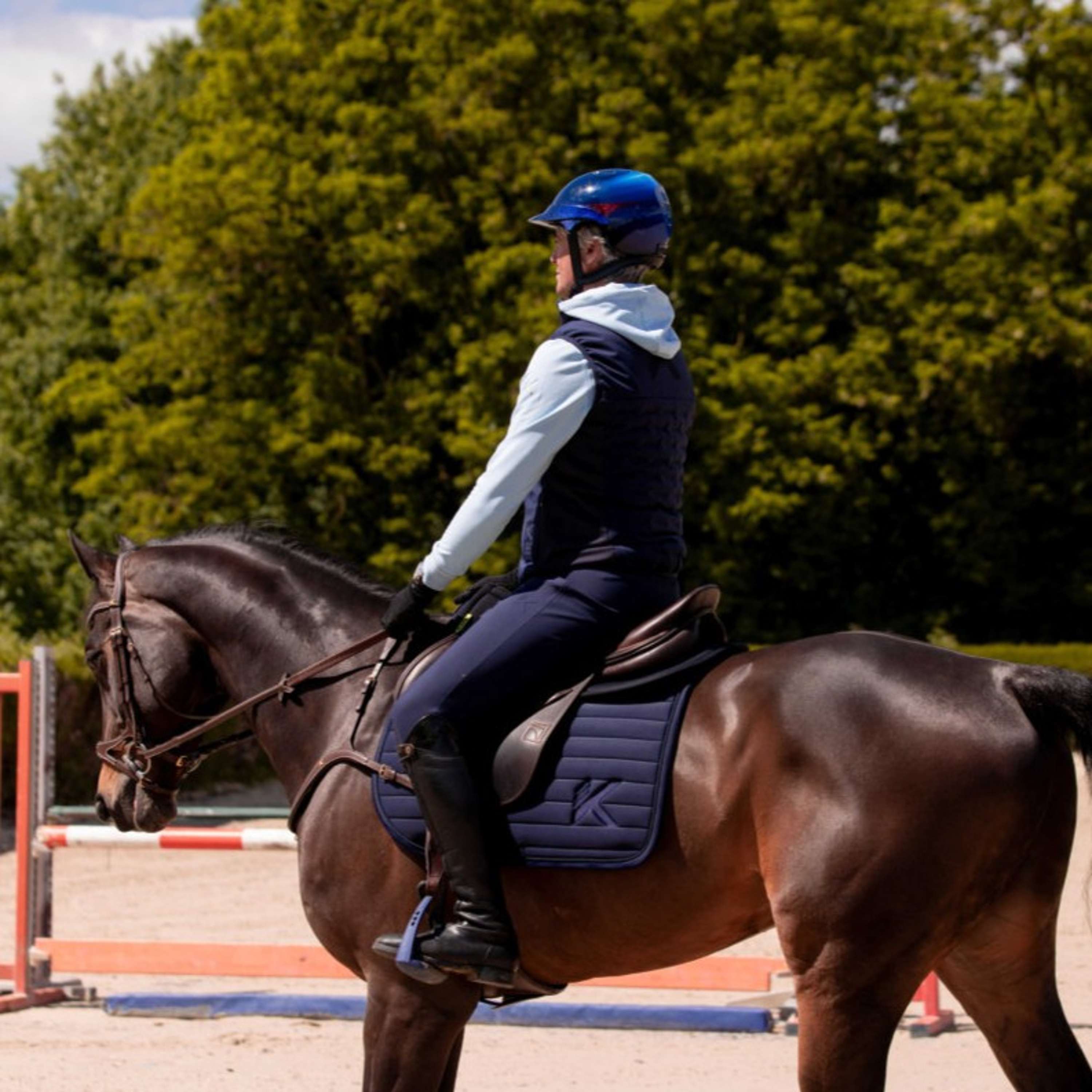 K by EQUITHÈME Mantilla Triton Saltando Navy