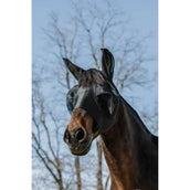 EQUITHÈME Máscara para Moscas Lycra con Protección UV Negro