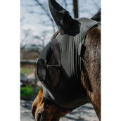 EQUITHÈME Máscara para Moscas Lycra con Protección UV Negro