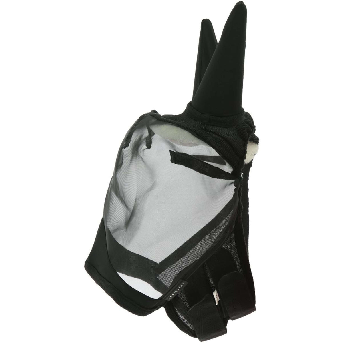 EQUITHÈME Máscara para Moscas Anti-UV RipStop Negro