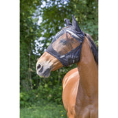 EQUITHÈME Máscara para Moscas Anti-UV RipStop Negro