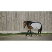 EQUITHÈME Manta para caminador Flycool Marino/Blanco