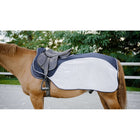 EQUITHÈME Manta de ejercicio Flycool Marino/Blanco