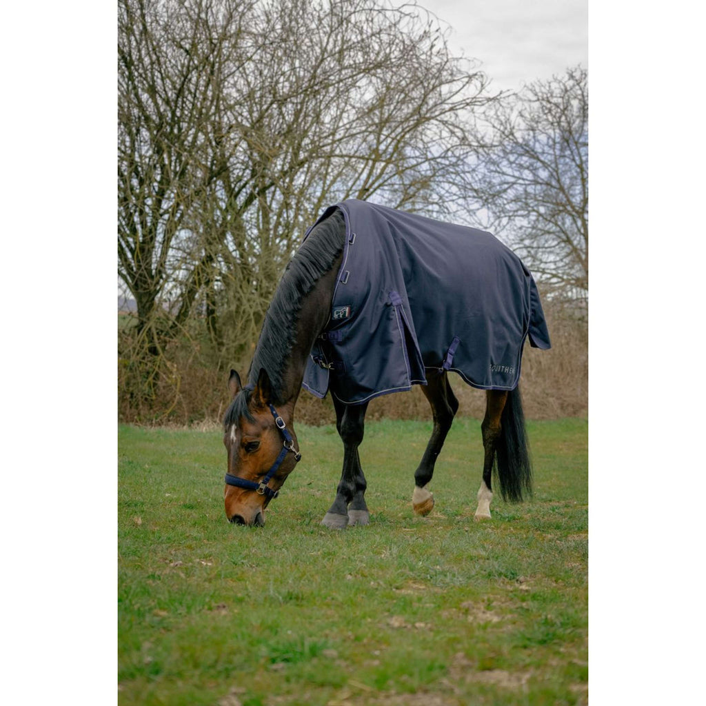 EQUITHÈME Alfombra de Exterior Anatomic 1200D 50g Navy