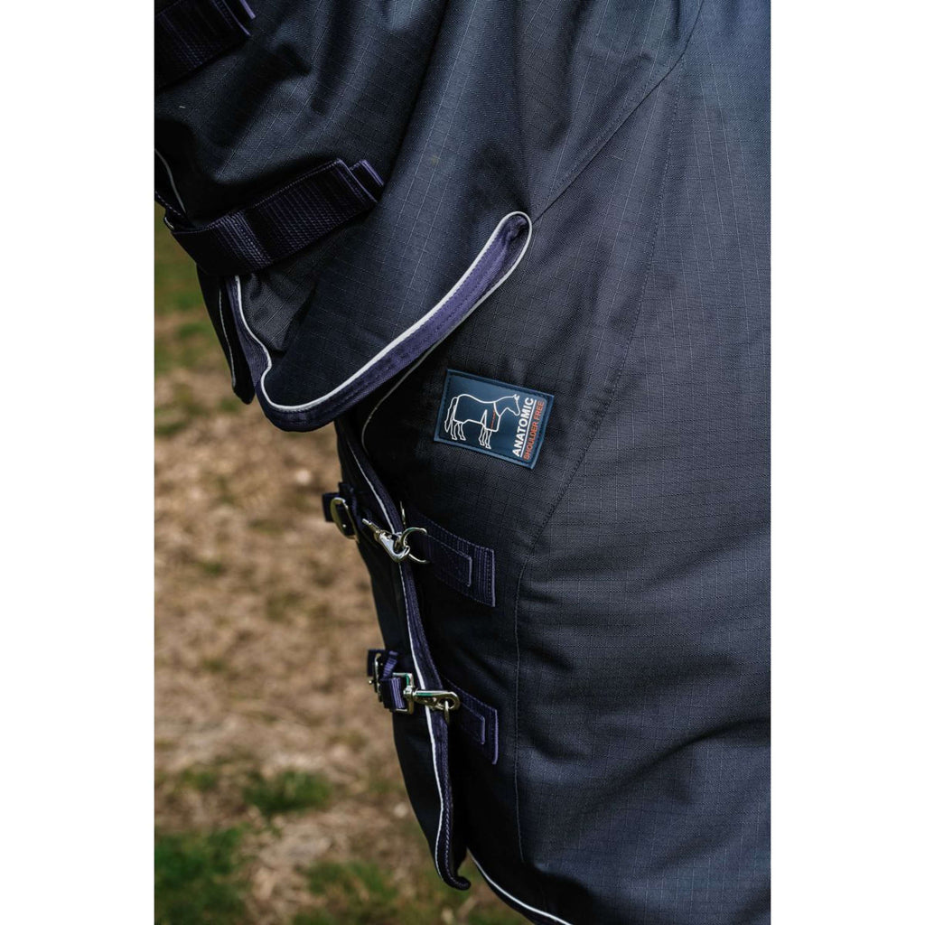 EQUITHÈME Alfombra de Exterior Anatomic Combi 1200D 50g Navy