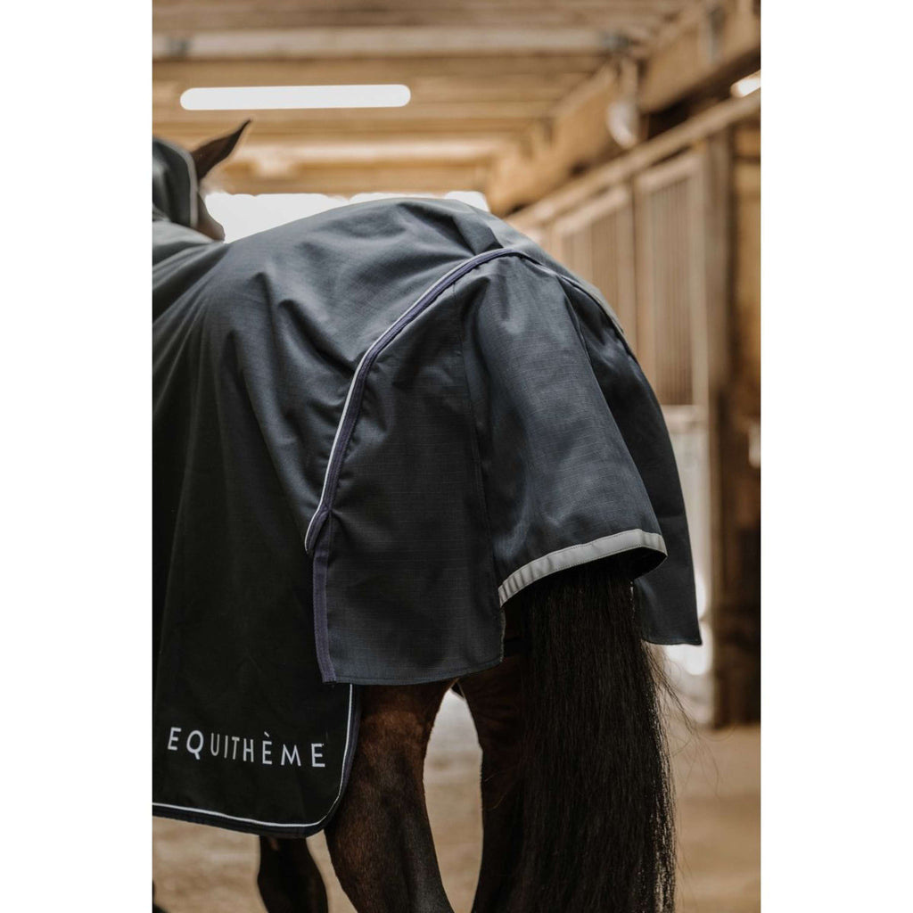 EQUITHÈME Alfombra de Exterior Anatomic Combi 1200D 50g Navy