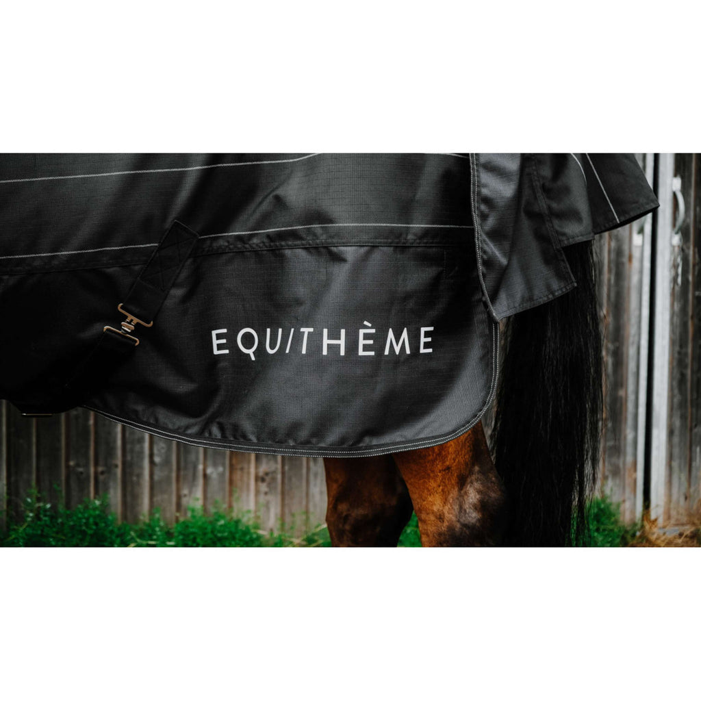 EQUITHÈME Manta Impermeable Lumin 600D 50g Negro
