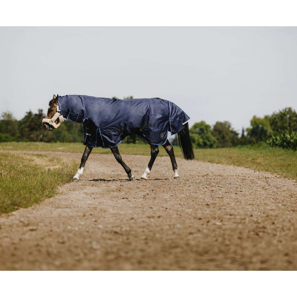 EQUITHÈME Alfombra de Exterior Classic 1200D Combo 100g Navy