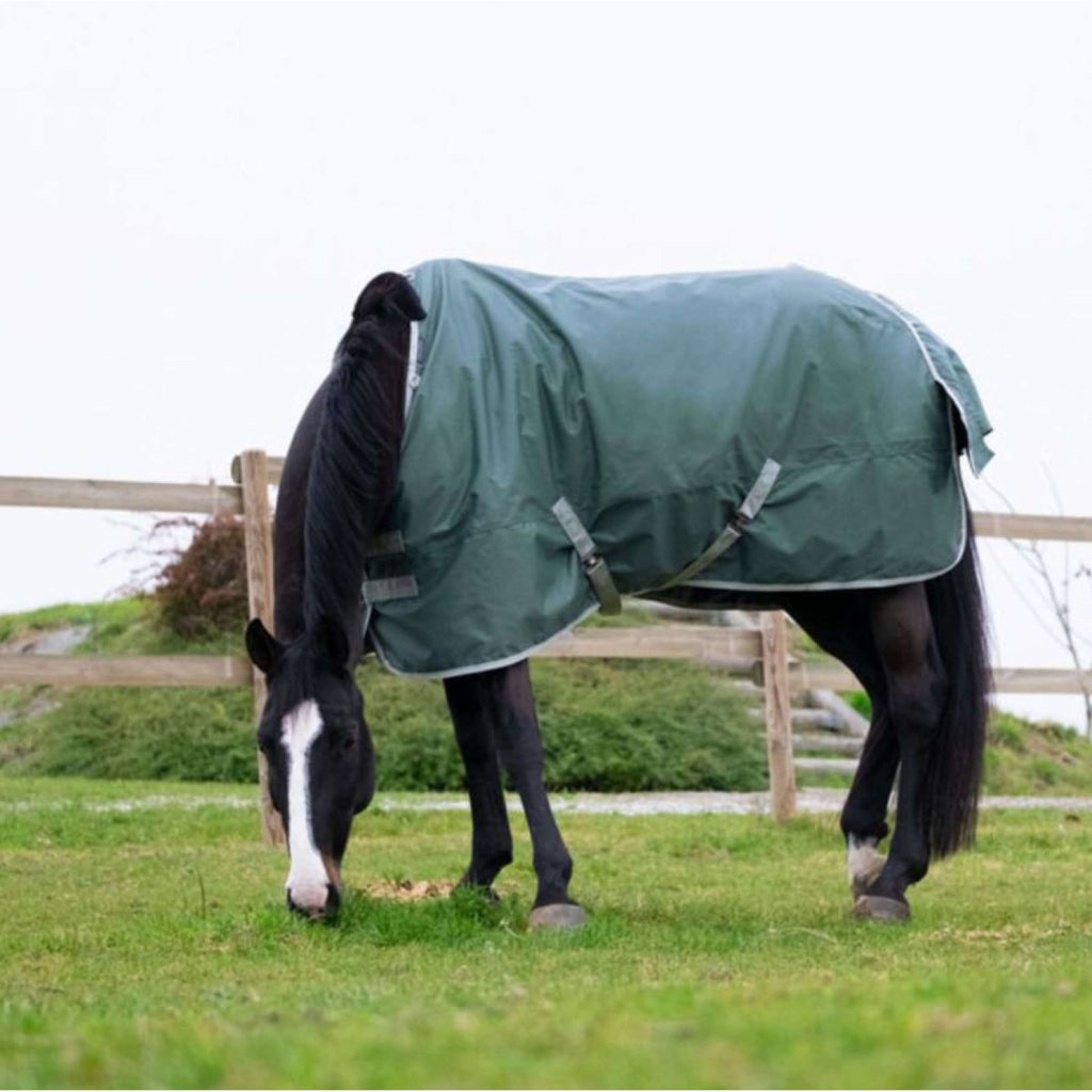 EQUITHÈME Manta Impermeable Tyrex 600D 0g Verde