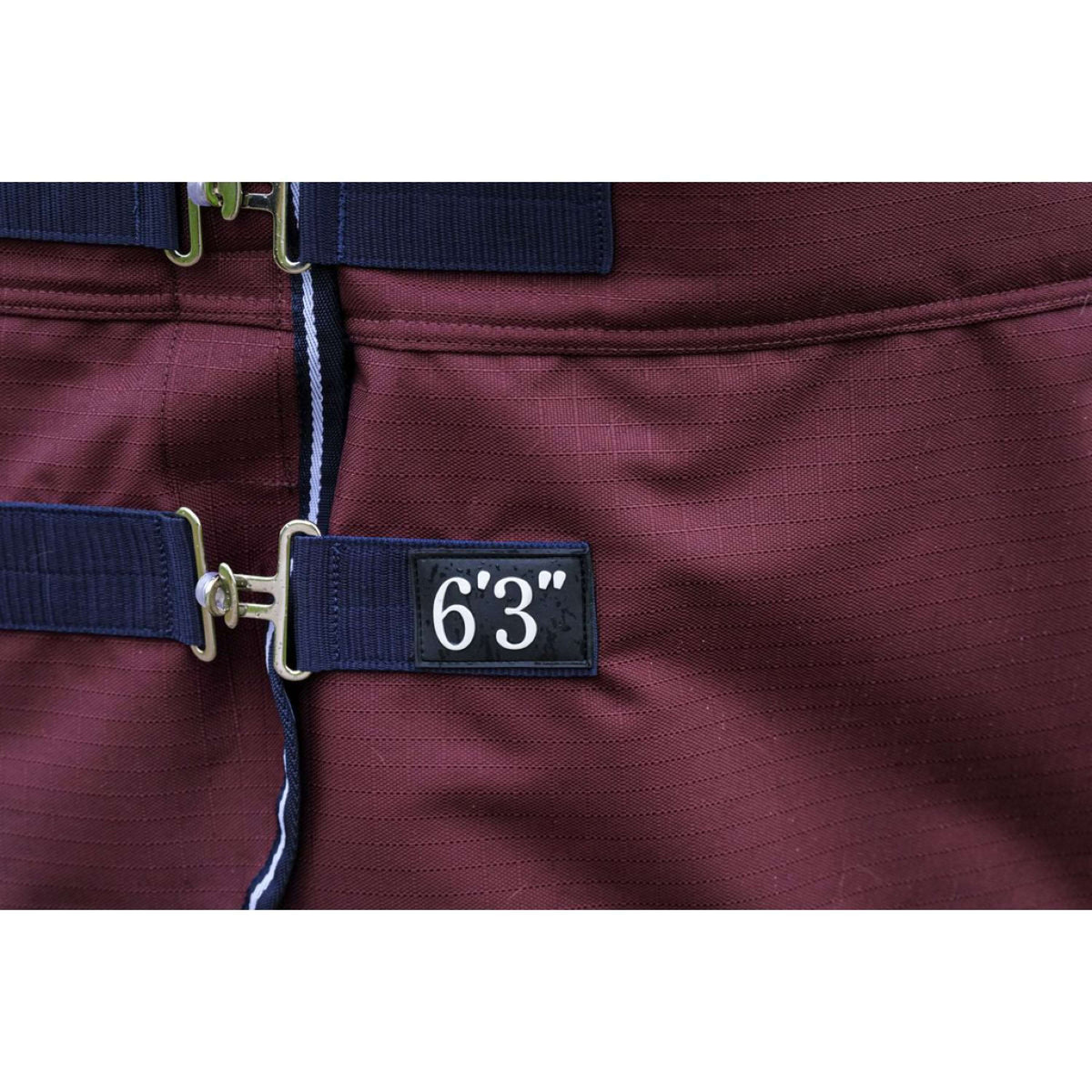 EQUITHÈME Alfombra de Exterior 1200D 50g Standard Burdeos