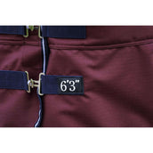 EQUITHÈME Alfombra de Exterior 1200D 50g Standard Burdeos
