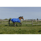 EQUITHÈME Alfombra de Exterior 1200D 50g Aisance Standard Royal Blue