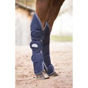 EQUITHÈME Protectores de transporte Tyrex 600D Marino/Gris Puntos